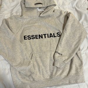FOG Essentials Rubber Logo Hoddie
